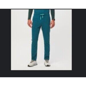 NWT Figs Slim Pisco Scrub Pants Men’s XL Caribbean Blue